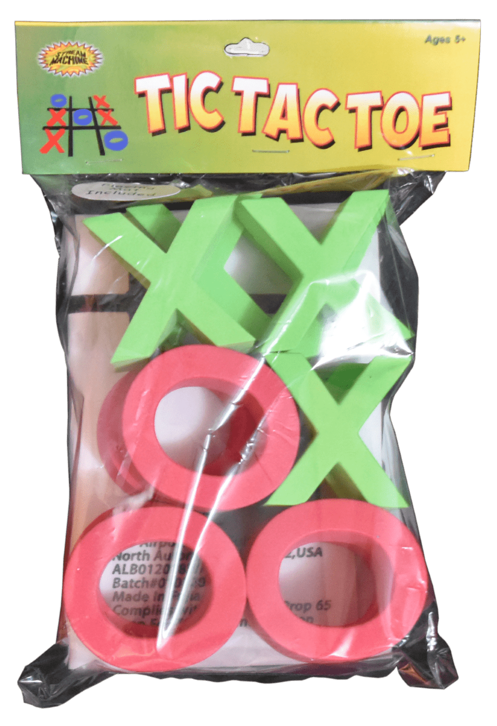Tic Tac Toe Waterproof Game Set